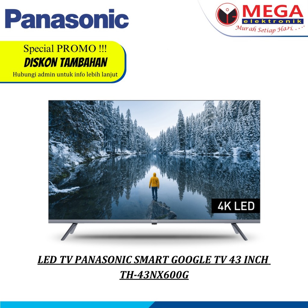 LED TV PANASONIC SMART GOOGLE TV 43 INCH  TH-43NX600G