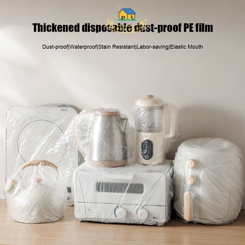 Plastik Bening Besar + ISOLASI | Plastik Koran Bahan Film/Masking Film Tape Furniture Car Protect Co