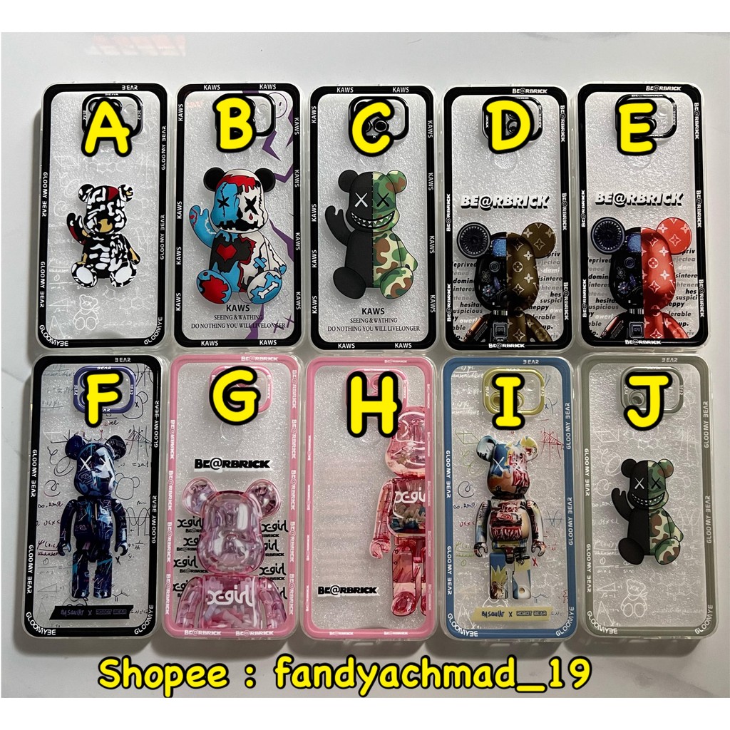 Softcase Karakter Casing Redmi Note 8 9 Murah Bening