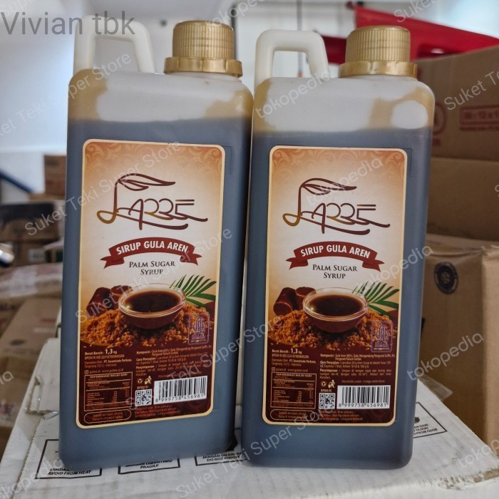 

vv Gulare Gula Aren Cair / Brown Sugar / Palm Sugar Kopi Premium 1,3kg