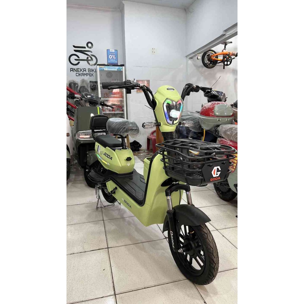 GODA GD-140A SEPEDA LISTRIK TERBARU DARI GODA GD140 A NEW GOLDEN RABBIT