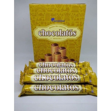 

Chocolatos Wafer Roll [24 pcs/ Box]