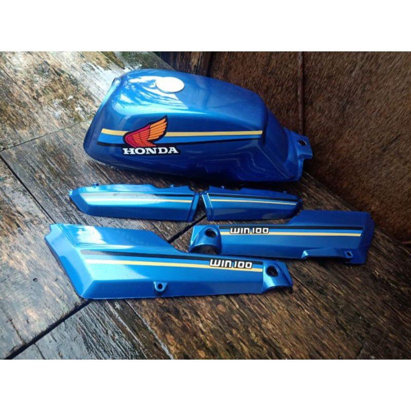 TANGKI SET BODY HONDA WIN 100 HONDA WIN 100 Biru