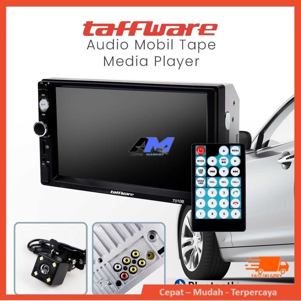 Taffware Audio Mobil Tape Media Player MP5 Bluetooth Touch Screen