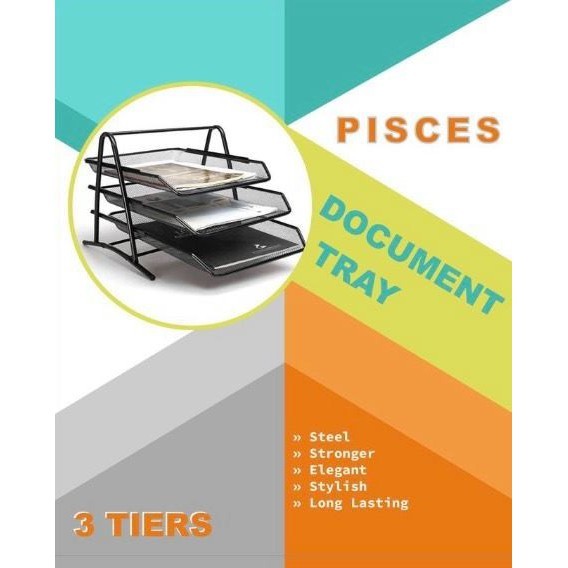 

Tray Dokumen Besi 3 Susun Pisces