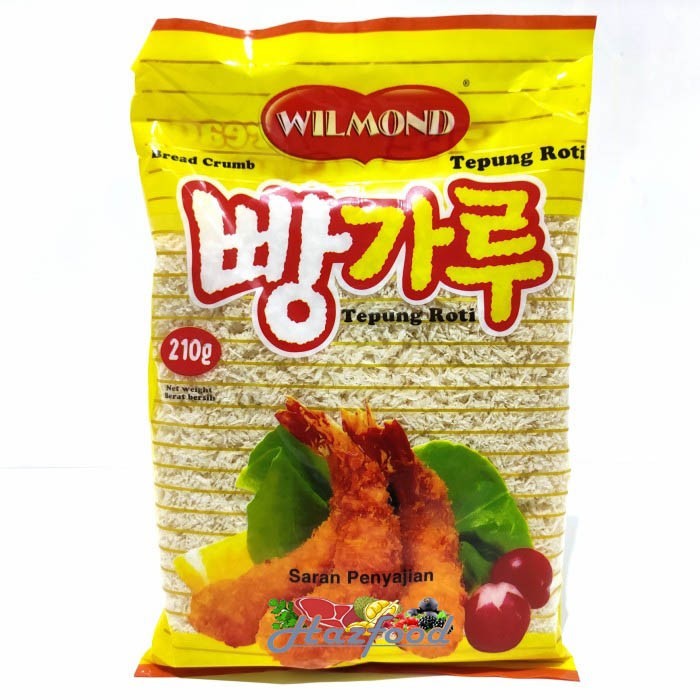 

Wilmond Bread Crumb Tepung Roti 210 Gram