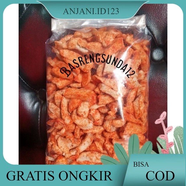 

Basreng Baso Goreng Rasa Balado isi 500gram / ½ kg Bisa Bayar ditempat