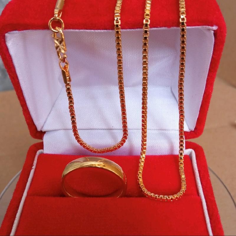 kalung italy kokot/cantolan S/ kalung italy milano titanium cantik (bonus cincin cantik)