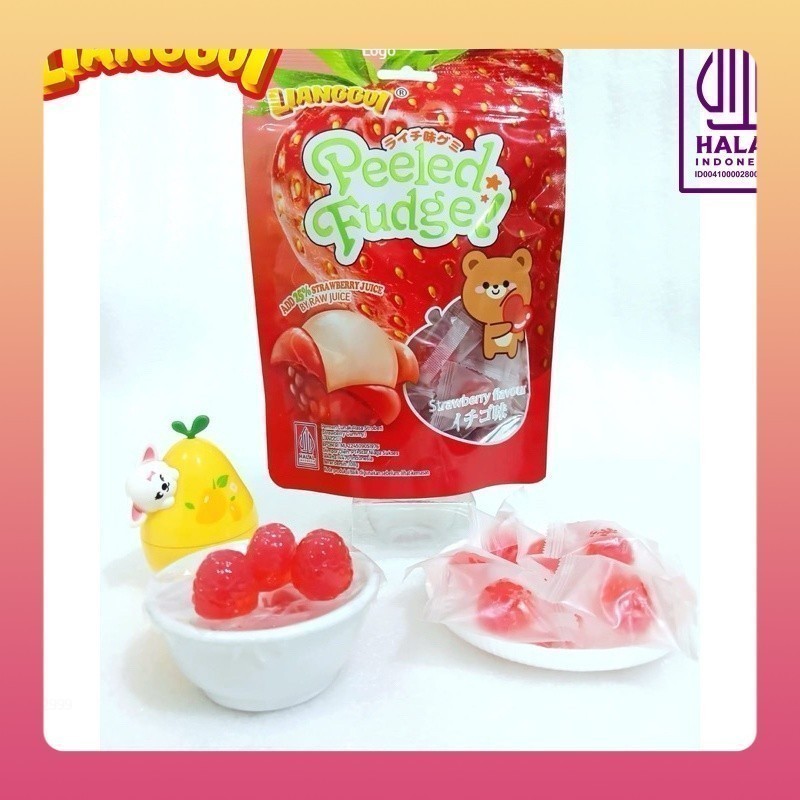 

[Makanan viral halal unik] Lianggui Permen Gummy Jelly Rasa Buah | Fruity Jelly Gummies Rasa (Fruit Mix, Mangga, Stroberi, Jeruk) Cemilan Manis Andalan | CANDY JELLY GUMMIES MANGGO | Permen Lunak Viral Aneka Rasa Buah (Halal) Permen Lunak Lianggui Rasa