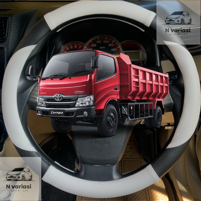 Sarung stir truk/Cover stir/ bungkus stir pelindung stir Truk Toyota Dyna Isuzu Nmr Nlr Canter varia