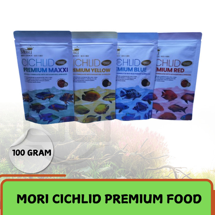MORI Premium Chiclid Cichlid - Makanan Pelet Ikan Kecil