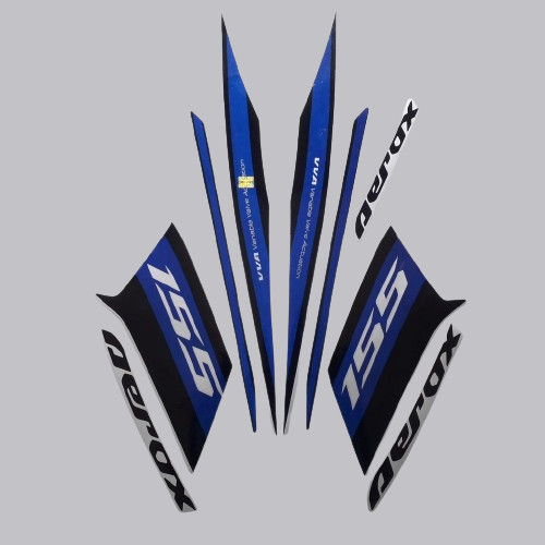 stiker striping standart Aerox 155 2018  list standart stiker list body AEROX 155 2018 kualitas