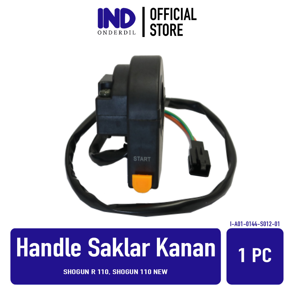 IND Onderdil Handle Switch Kanan Shogun R 110 & Shogun 110 New Tombol Saklar Hendle Hendel Handel Ho