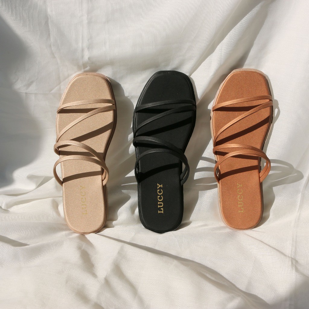 M04 Sandal Teplek Wanita Kekinian Jumbo size 41 42 43 44