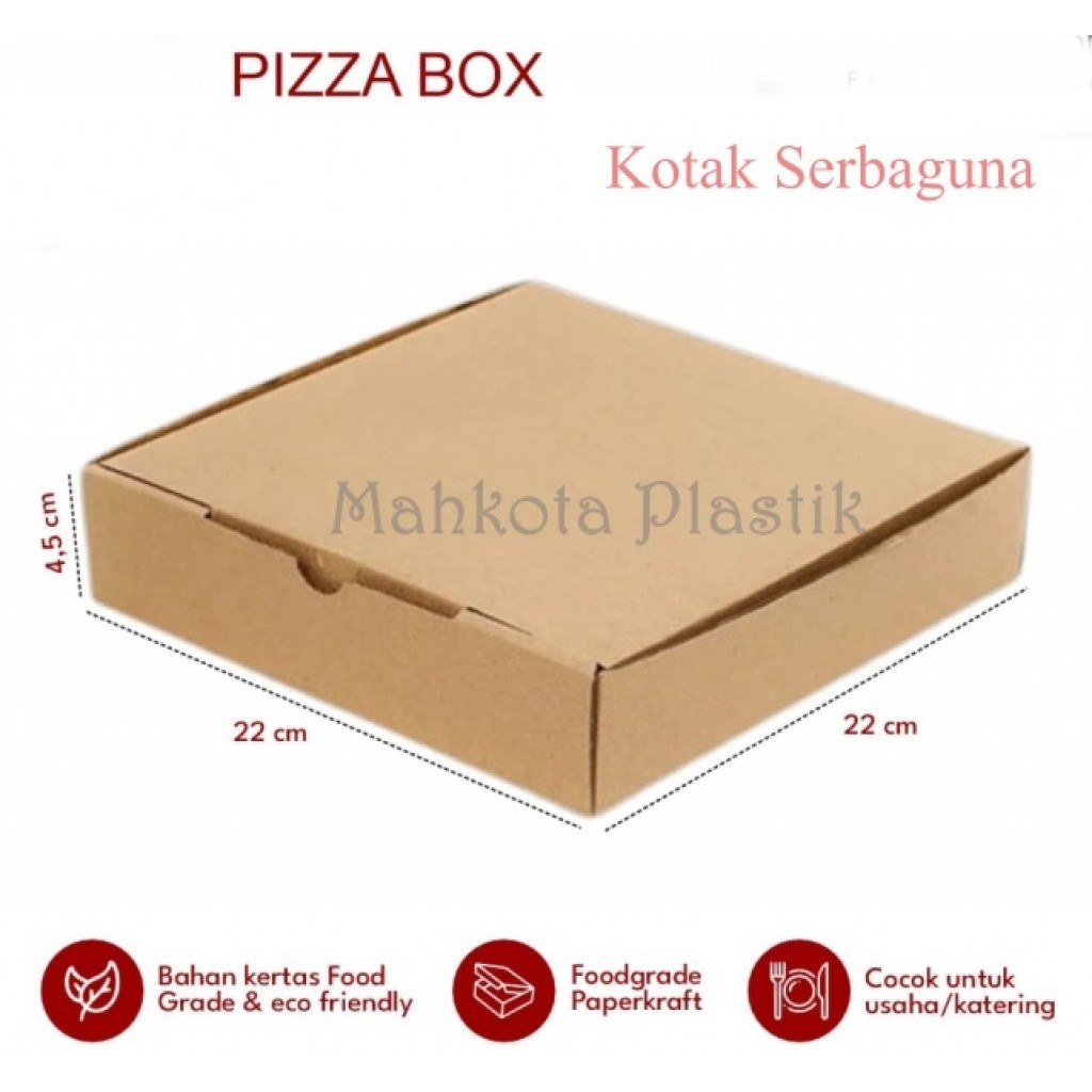 

Dus Box Kotak Serbaguna Pizza Eflute isi 10pcs