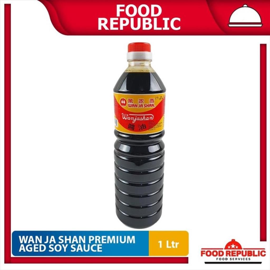

PREMIUM AGED SOY SAUCE 1 LTR WAN JA SHAN KECAP ASIN IMPORT TAIWAN