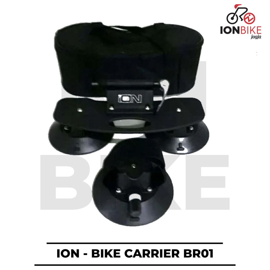 Bike Carrier ION BR01 1 Rack Bagasi Sepeda di Atas Mobil BR 01 Bracket Hanger Dudukan Aman Simple Po