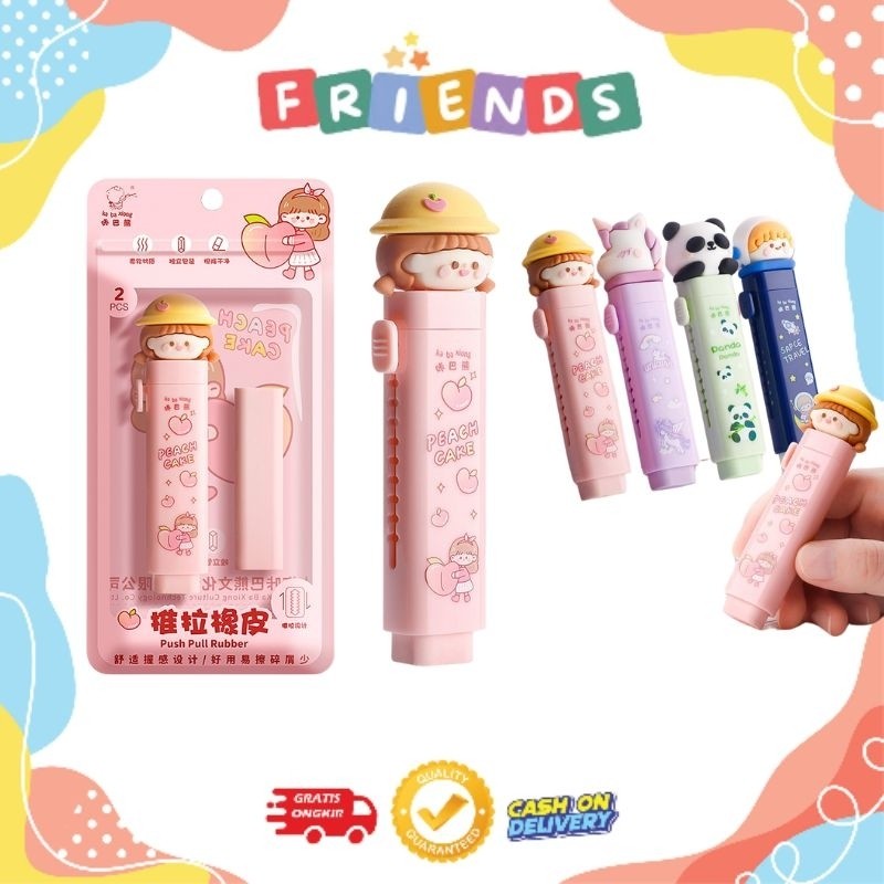 

Penghapus Pensil Mekanik KARAKTER Eraser Pensil Karakter Lucu/Warna-Warni