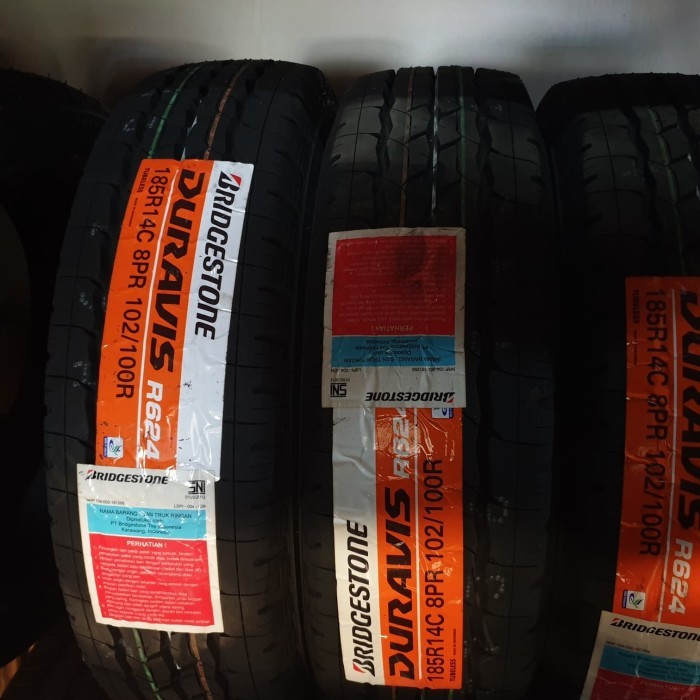 Ban Bridgestone Duravis 185 R14C LT 8PR (Ban L300)