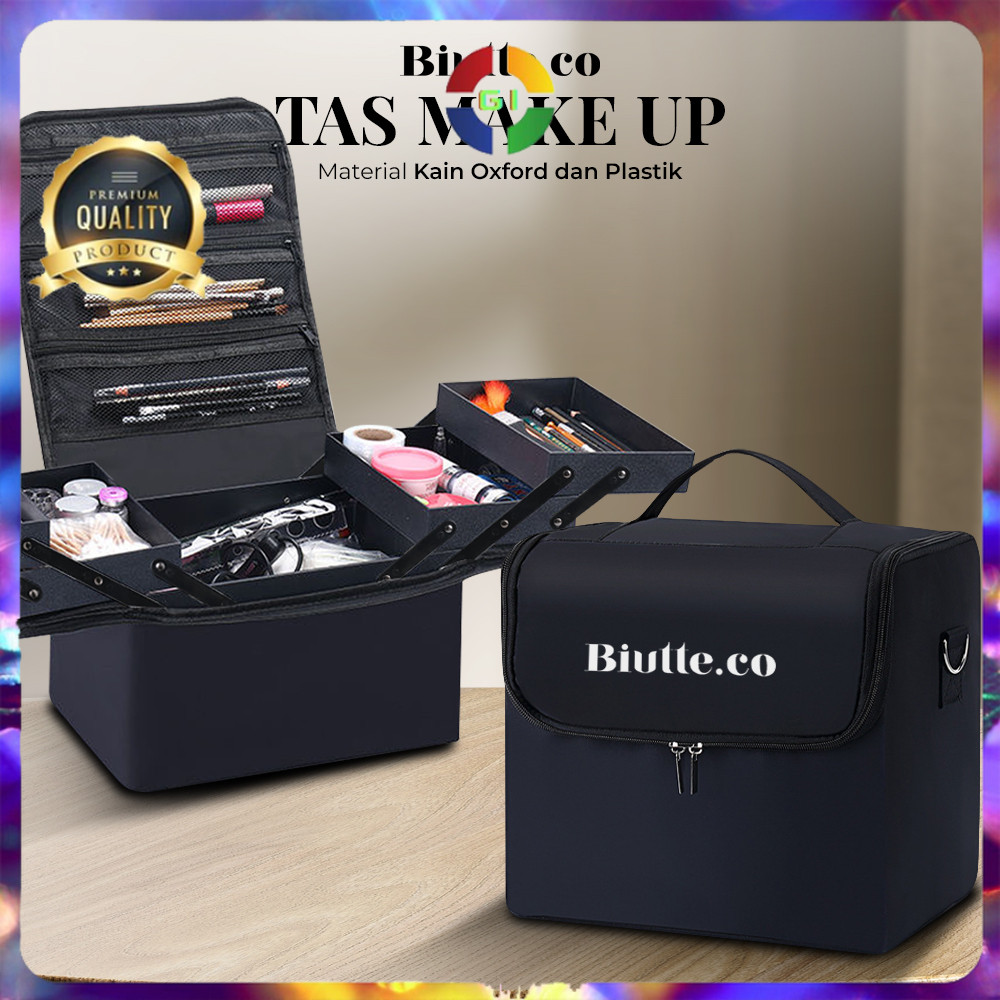 (GI) Tas Make Up Kosmetik Besar Muat Banyak