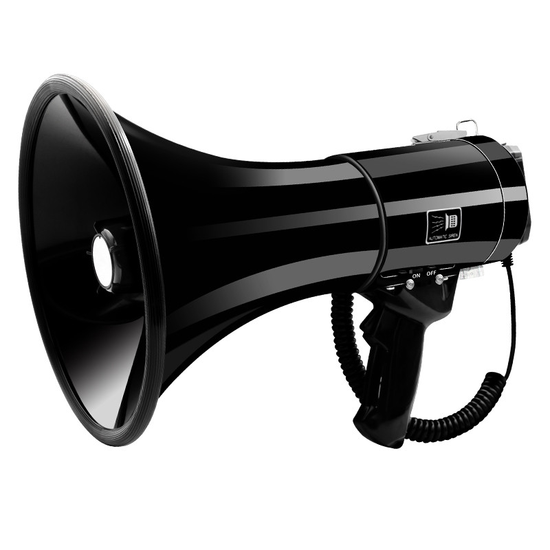 50W high-power hand-held loudspeaker loudspeaker recording high-power propaganda fire high-pitched l