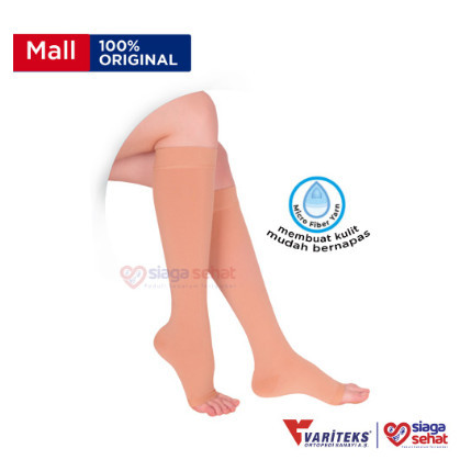 ✨TERLARIS✨ -STOCKING VARISES VENOSAN V6002 AD / S, M, L, XL / OPEN TOES - XS