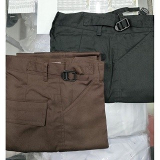 ✨TERLARIS -CELANA PDL BIGSIZE JUMBO HITAM ATAU CELANA PRAMUKA SMP/SMA PANJANG CEL - Hitam, 27