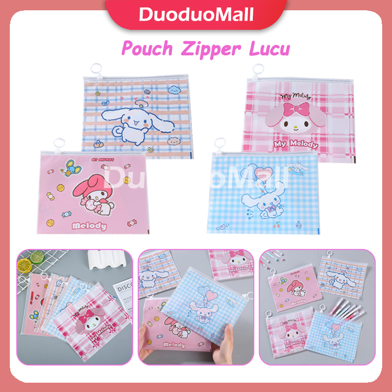 

Pouch Serbaguna Karakter Sanrio/Zipper Stationery Bag Multi Function