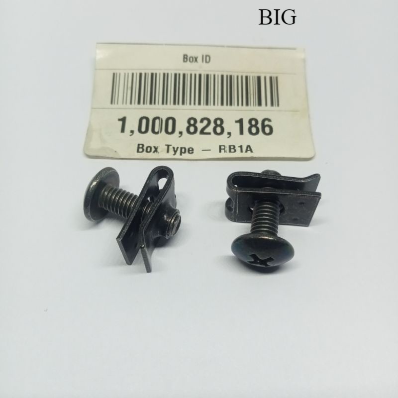 BOLT CLIPS HONDA M5 BAUT PALAT KLIP BODY HONDA KARISMA REVO SUPRA X 125 KIRANA CS1 DLL BAUT 8  SPIT 