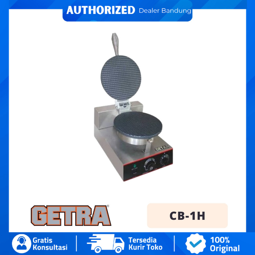 GETRA CB 1H CB-1H MESIN CONE ES KRIM PEMBUAT ICE CREAM CONE BAKER