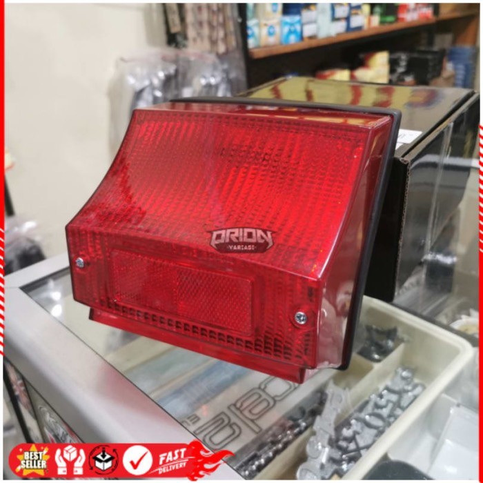 orion Stoplamp Lampu belakang Vespa Excel Import set fitting dan bohlamp