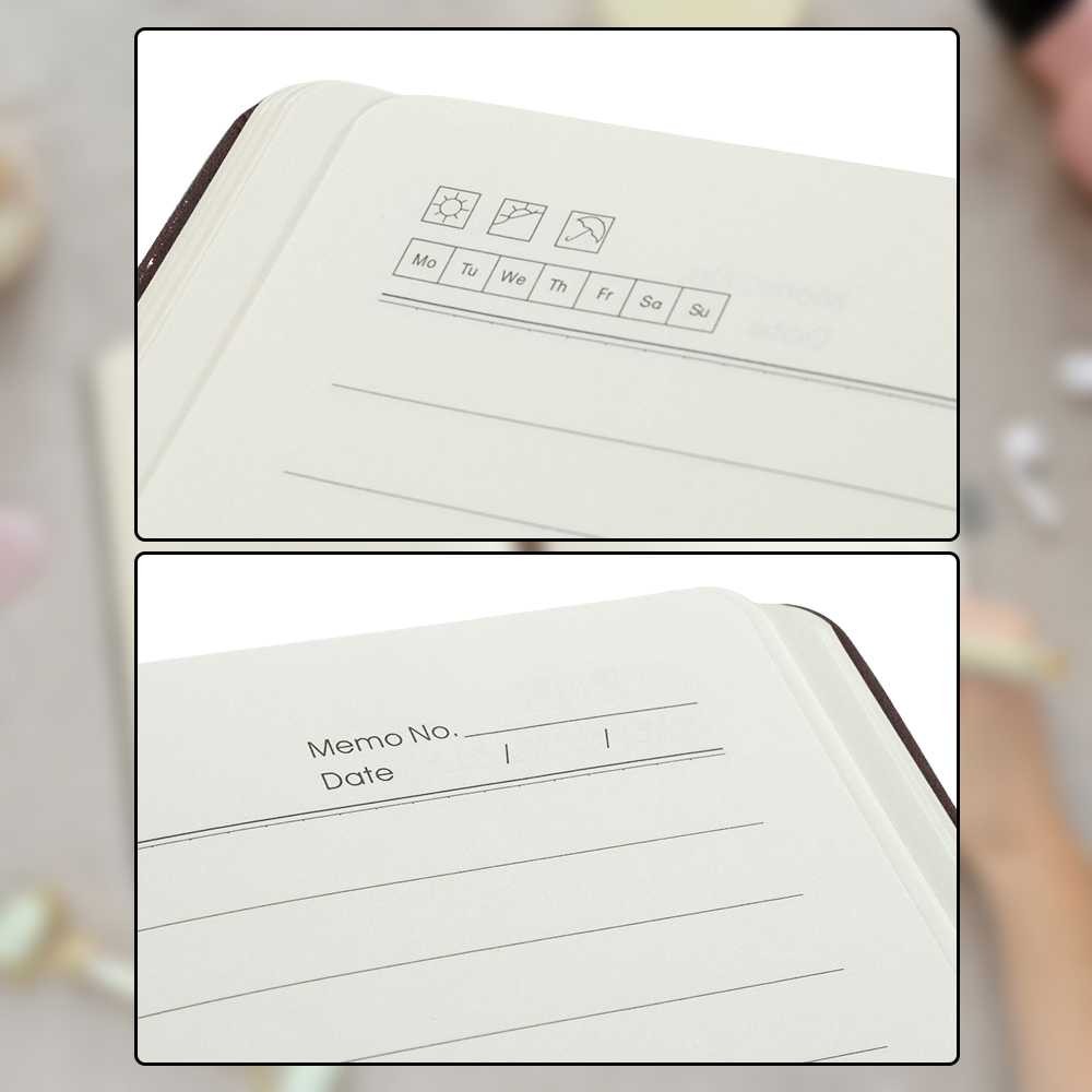 

prima Toddi Buku Jurnal Leather Notebook Diary 70GSM 180 Halaman Grid TD102 shopee
