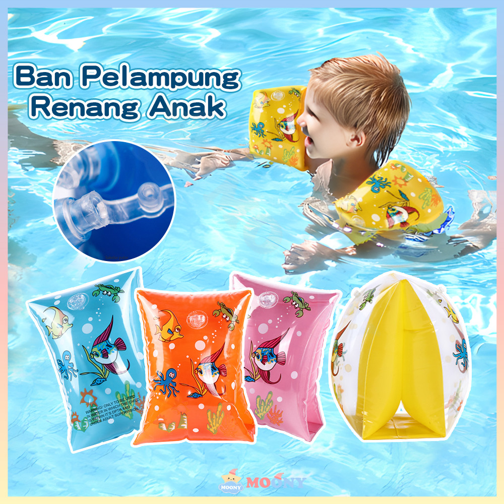 Moony Ban Tangan Renang Anak Perlengkapan Renang Hand Float Anak
