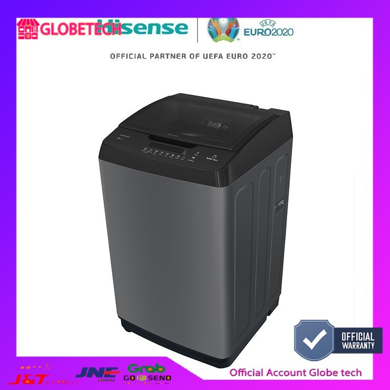 MESIN CUCI HISENSE 10.5KG WTHD1101T WTHD 1101 T Top Loading 1 tabung