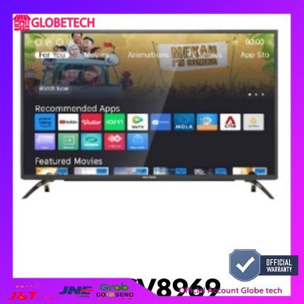 LED TV POLYTRON 40in 40CV8969 40 INCH SMART TV garansi resmi