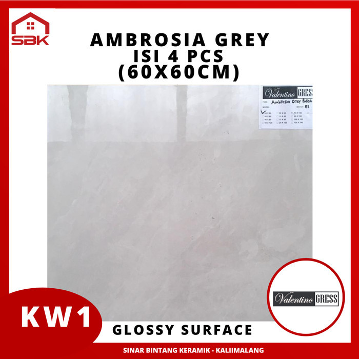 Granit Lantai 60x60 Ambrosia Grey