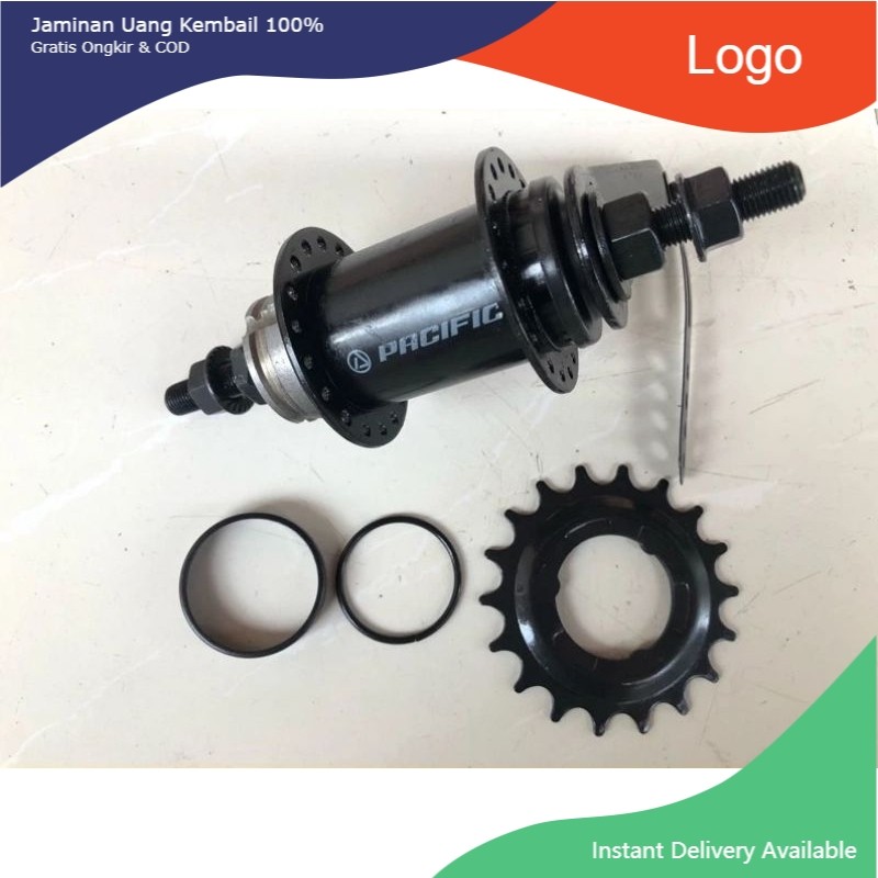 HUB TORPEDO REM TORPEDO PACIFIC 36 LUBANG HOLE SEPEDA FIXIE BMX