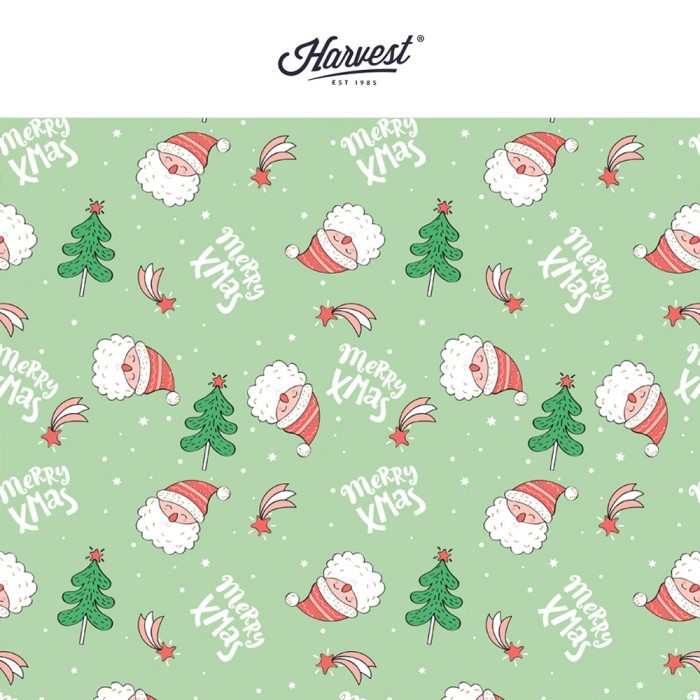 

Kertas Kado Natal Harvest / Wrapping Paper Xmas Glory - Sage
