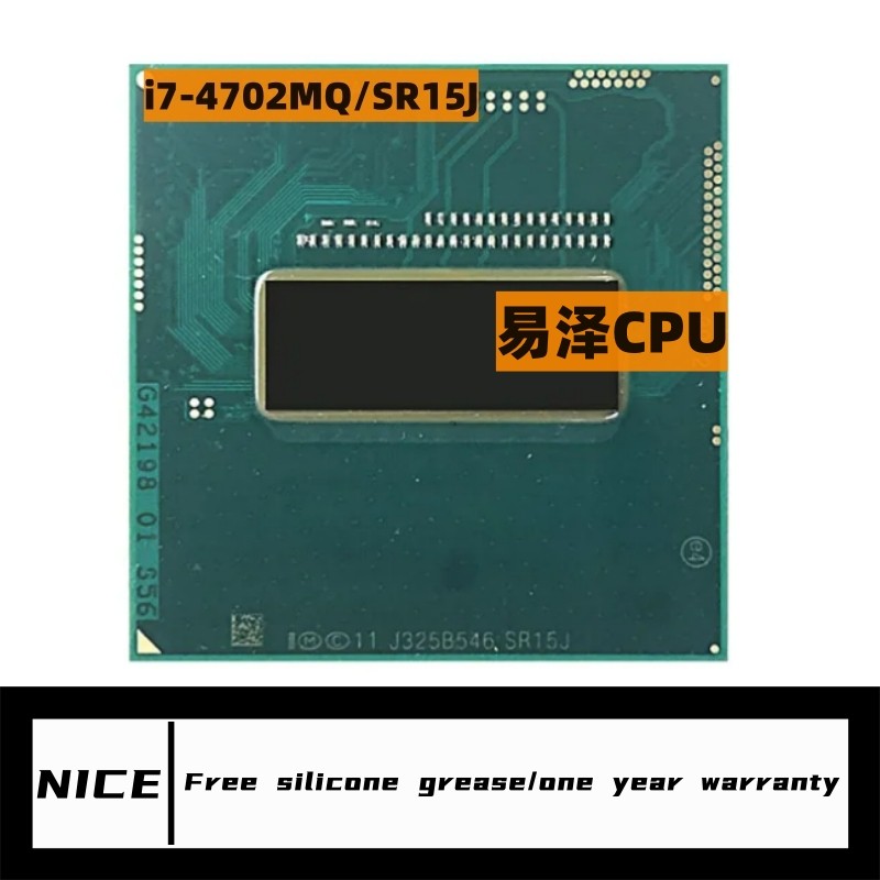 Core i7 4702MQ SR15J 2.2GHz Quad-Core Eight-Thread laptop CPU Processor 37W Socket G3 / rPGA946B
