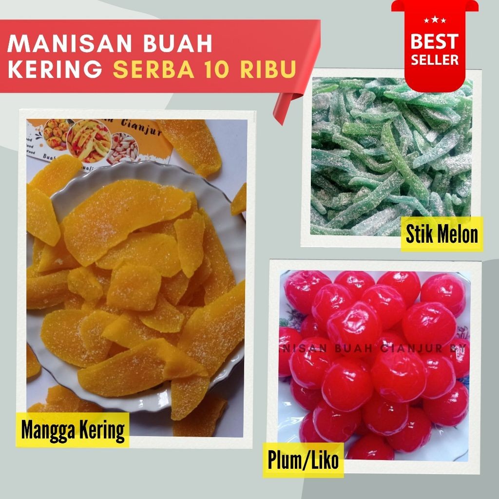 

BY KNY TEASTER Manisan buah kering manisan buah cianjur makanan tradisional camilan buah olahan buah
