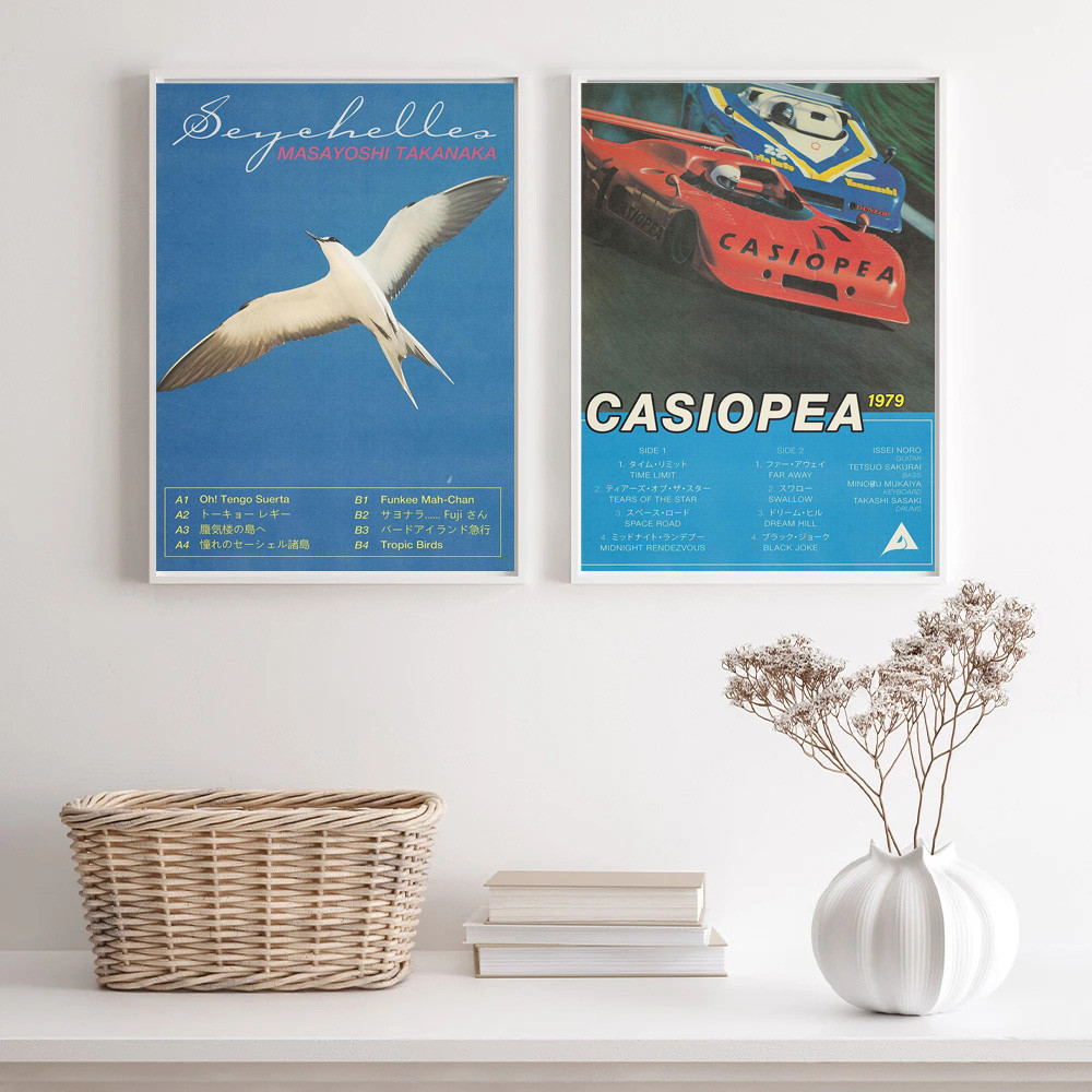 Poster Prints New M-Masayoshi Of T-Takanaka Seychelles Rock Music Album Wall Art Picture Canvas Pain