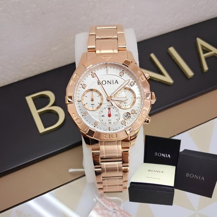 Original 100% Jam tangan wanita bonia  Bonia Rosso BNR193-2517C Jam tangan wanita  / Jam tangan boni