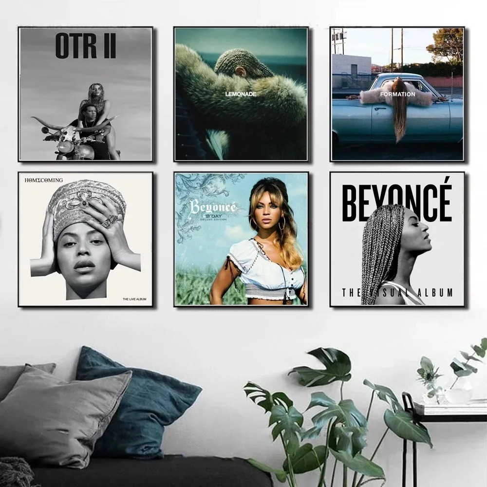 

Beyoncé Lemonade Formation Beyonce Art Music Album Star Canvas Painting HD Prints Wall Picture Art Living Home Room Decor
