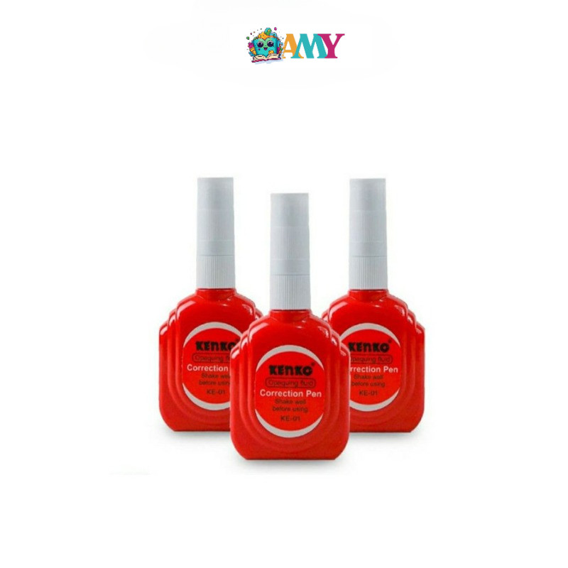 

(1BIJI) KENKO CORECTION TAPE KE 01 BOTOL AMY STASIONARY