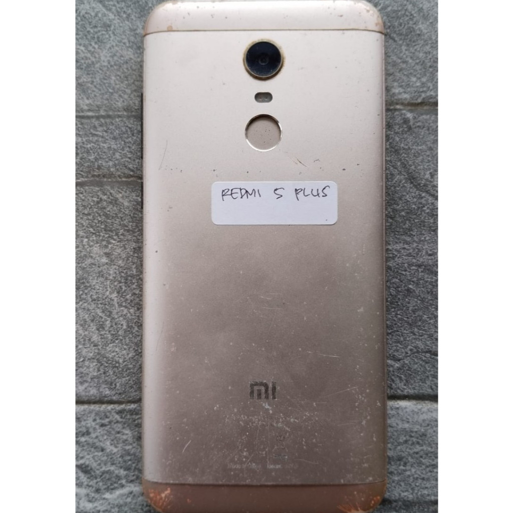 Mesin REDMI 5 plus Normal Unit minus LCD Garansi Test