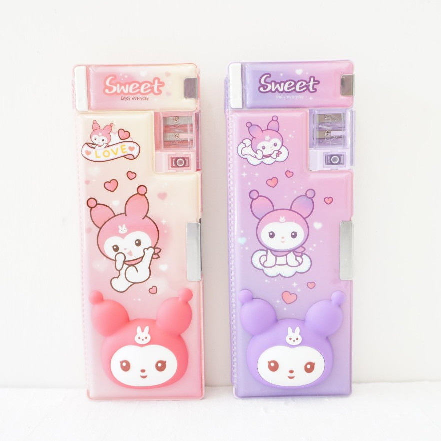 

PENCIL CASE 3D KUROMI MELODY / KOTAK PENSIL LUCU / TEMPAT PENSIL SEKOLAH