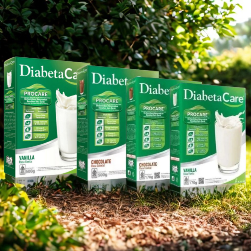 

Susu DiabetaCare 500gr 170gr Susu Diabetes Menurunkan Kenaikan Gula Darah Rasa Vanila Coklat IB