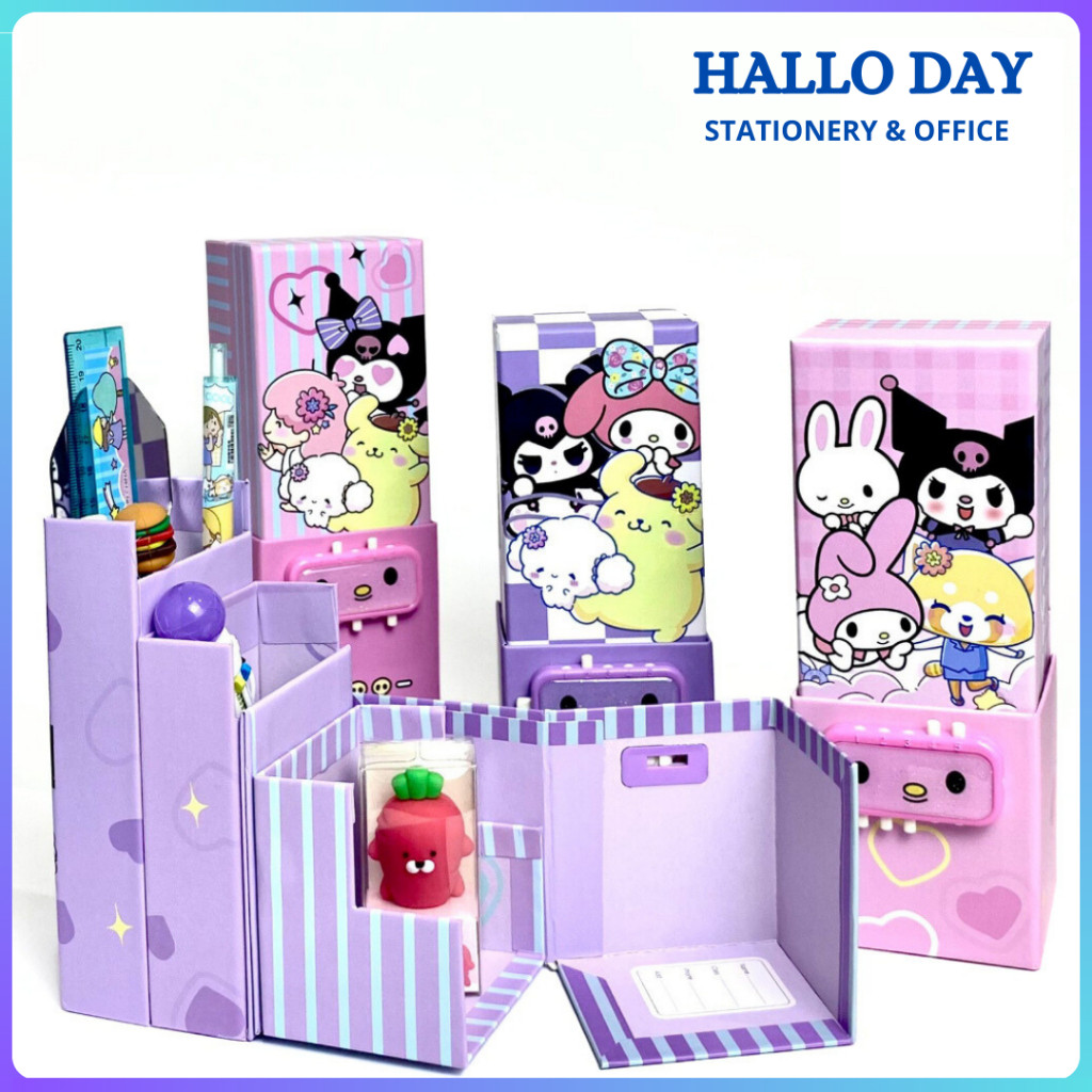 

JAMIN MURAH !!!HD Kotak Pensil Karton Berdiri Tingkat + Pin + Cermin / Tempat Pensil / Pensil Case / Kotak Pensil(BISA LANGSUNG ORDER)