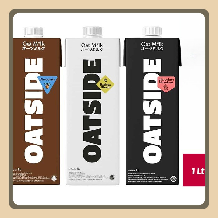 

Oatside Oat Milk Barista Blend Chocolate Hazelnut 1Liter
