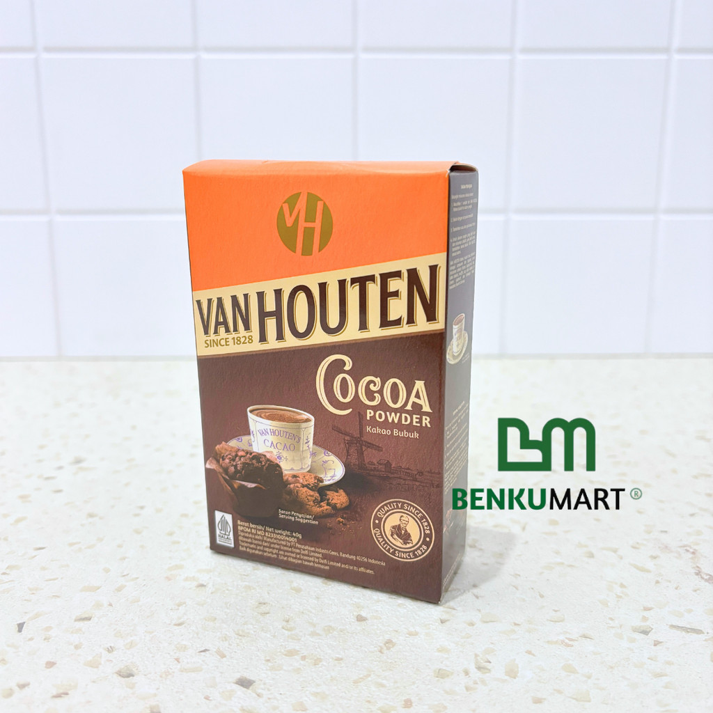 

Van Houten Cocoa Powder (40 gr) | Chocolate Kakao Coklat Bubuk 40 gram